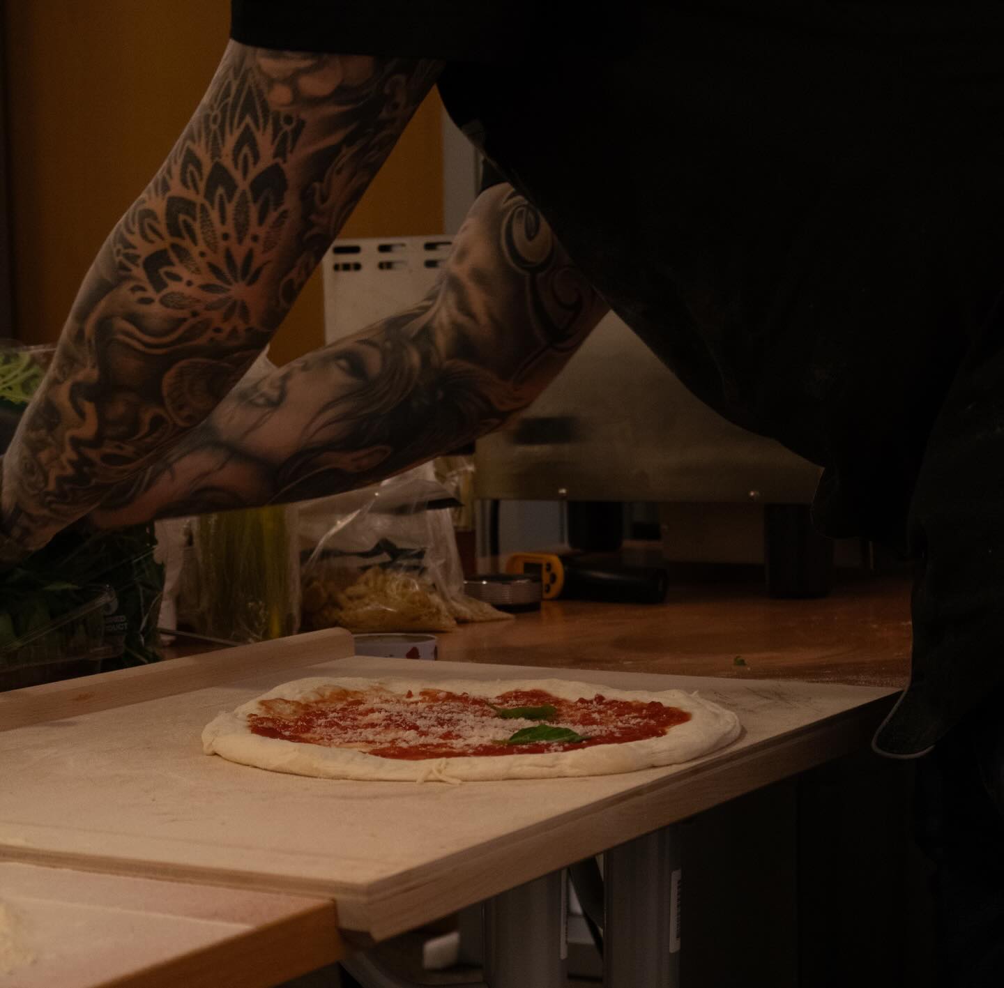 Margherita pizza