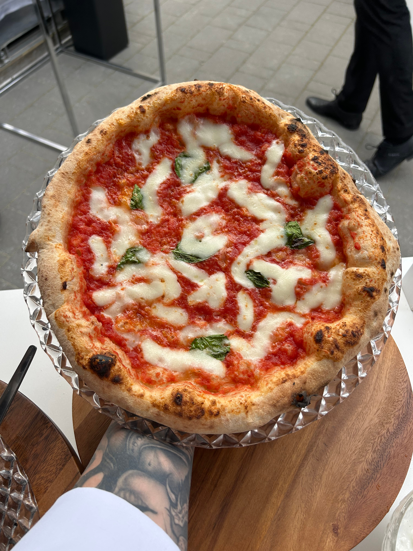 Margherita pizza